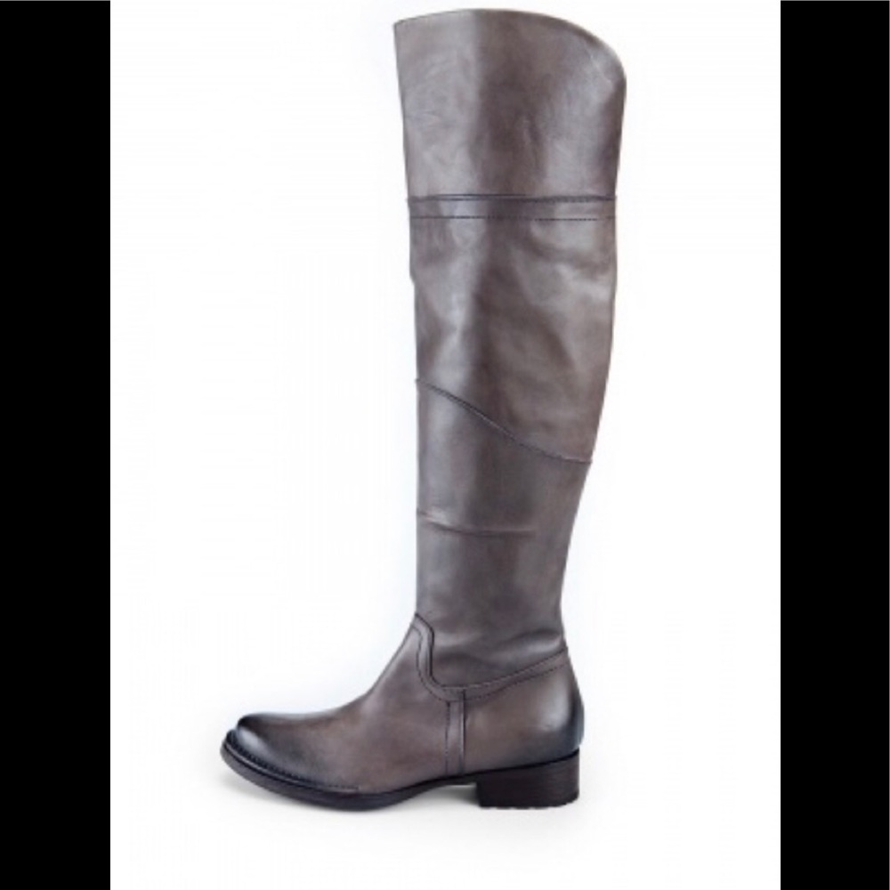 Alberto Fermani cuffed tall boots 🦄